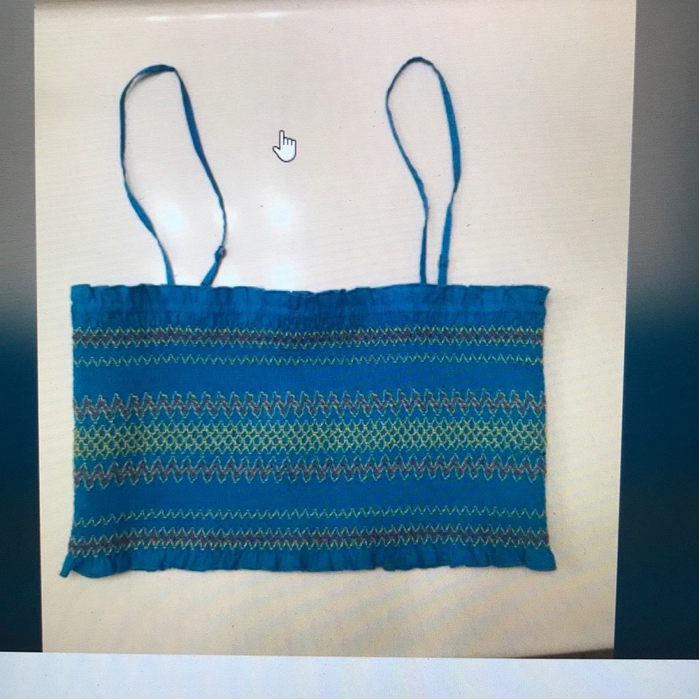 Forever 21  New Turquoise Tube Top